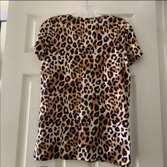 PINK Victoria’s Secret Leopard Tee - NEW - Picture 3 of 4